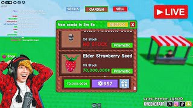 Thumbnail de grow a garden admin abuse (new update)