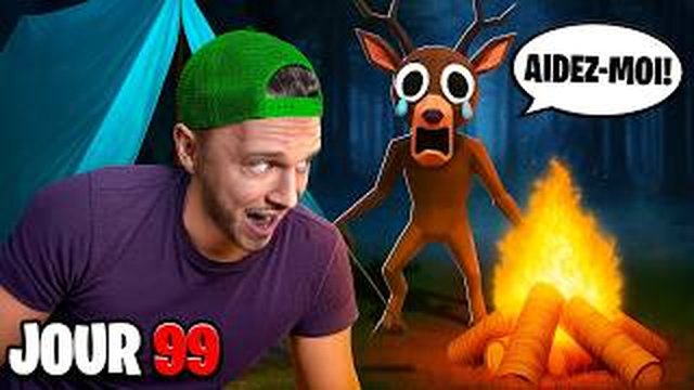 Thumbnail de La FIN SECRÈTE de 99 NUITS DANS LA FORÊT va vous CHOQUER..