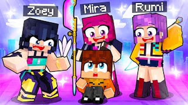 Thumbnail de ZOSTAŁEM ADOPTOWANY PRZEZ K-POP DEMON HUNTERS w Minecraft!