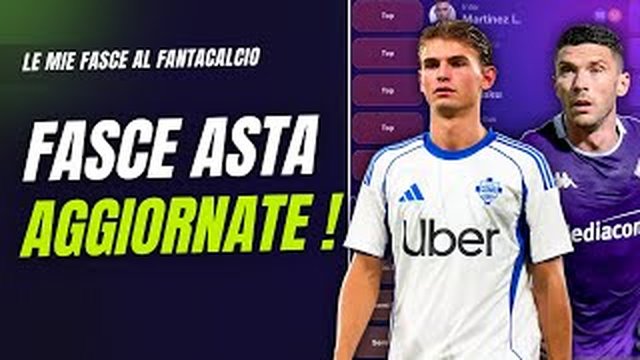 Thumbnail de FASCE ASTA FANTACALCIO AGGIORNATE | Consigli Asta Fantacalcio 2025/26
