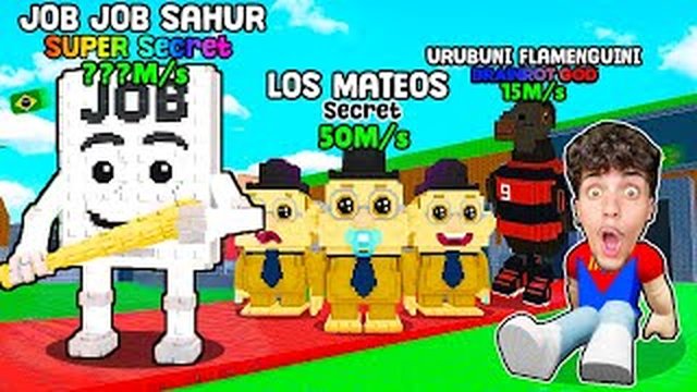 Thumbnail de HO SBLOCCATO TUTTI I NUOVI BRAINROT SEGRETI CON LA FORTUNA ADMIN SU ROBLOX STEAL A BRIANROT!