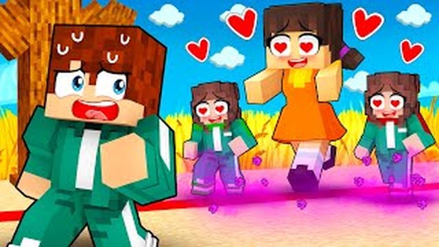 Thumbnail de LALKA ZAKOCHAŁA SIĘ WE MNIE w SQUID GAME 3 w Minecraft!