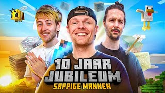 Thumbnail de DE SAPPIGE MANNEN ZIJN TERUG IN MINECRAFT! (10 jaar jubileum)