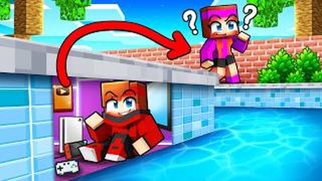 Thumbnail de Je suis devenu Petit pendant le Cache Cache sur Minecraft !