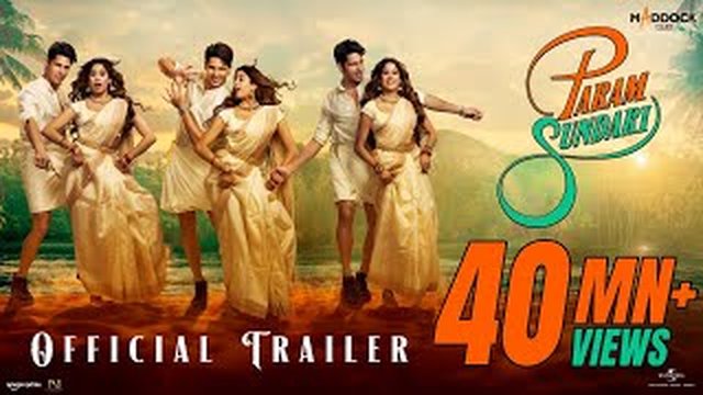 Thumbnail de Param Sundari - Official Trailer | Sidharth M | Janhvi K | Dinesh V | Tushar J | In Cinemas 29th Aug