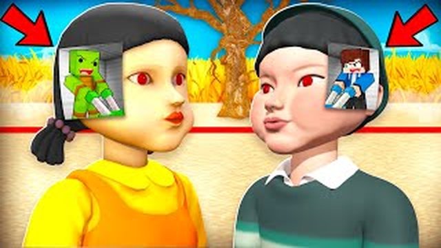 Thumbnail de LALKA Majki vs LALKA Niko w SQUID GAME 3 w Minecraft!