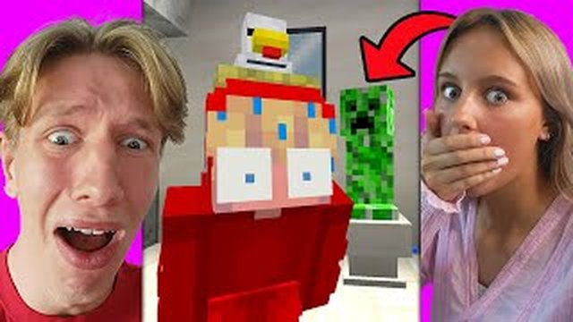 Thumbnail de Min Crush Prankade Mig När Jag Spelade Minecraft!
