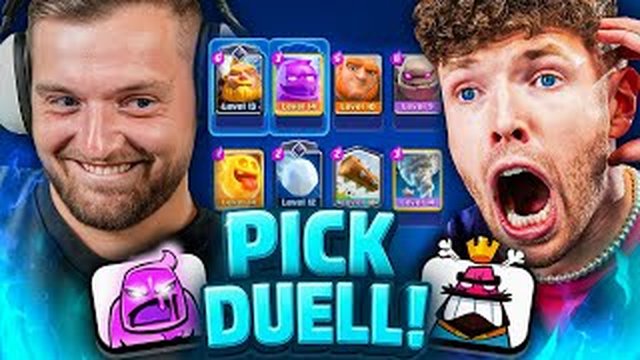Thumbnail de 🤣😱RAGE BAIT hoch 10! - Er verzweifelt MAßLOS! | CLash Royale F2Pass Pick Duell!