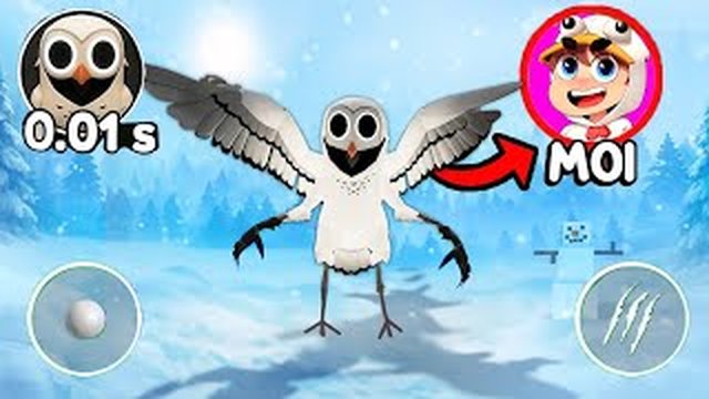 Thumbnail de Jouer en tant que HIBOU pour de VRAI dans 99 NUITS dans la Pire FORÊT !